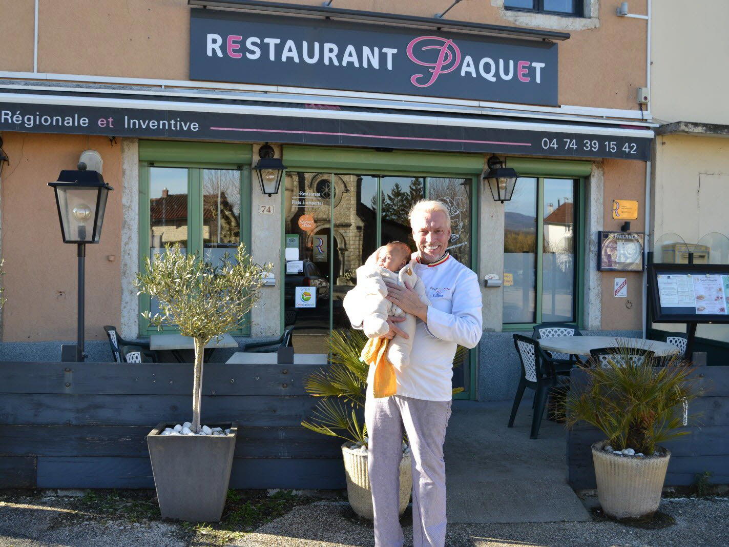 Restaurant Paquet restaurant in Druillat, France