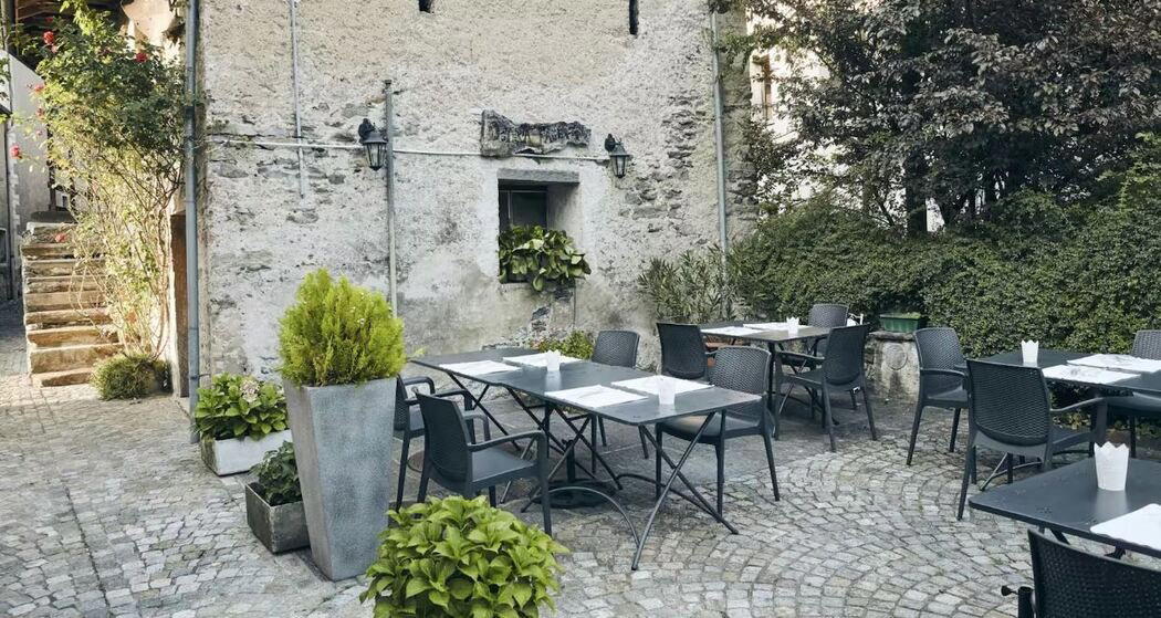 Osteria Fagetti restaurant in S Vittore, Switzerland