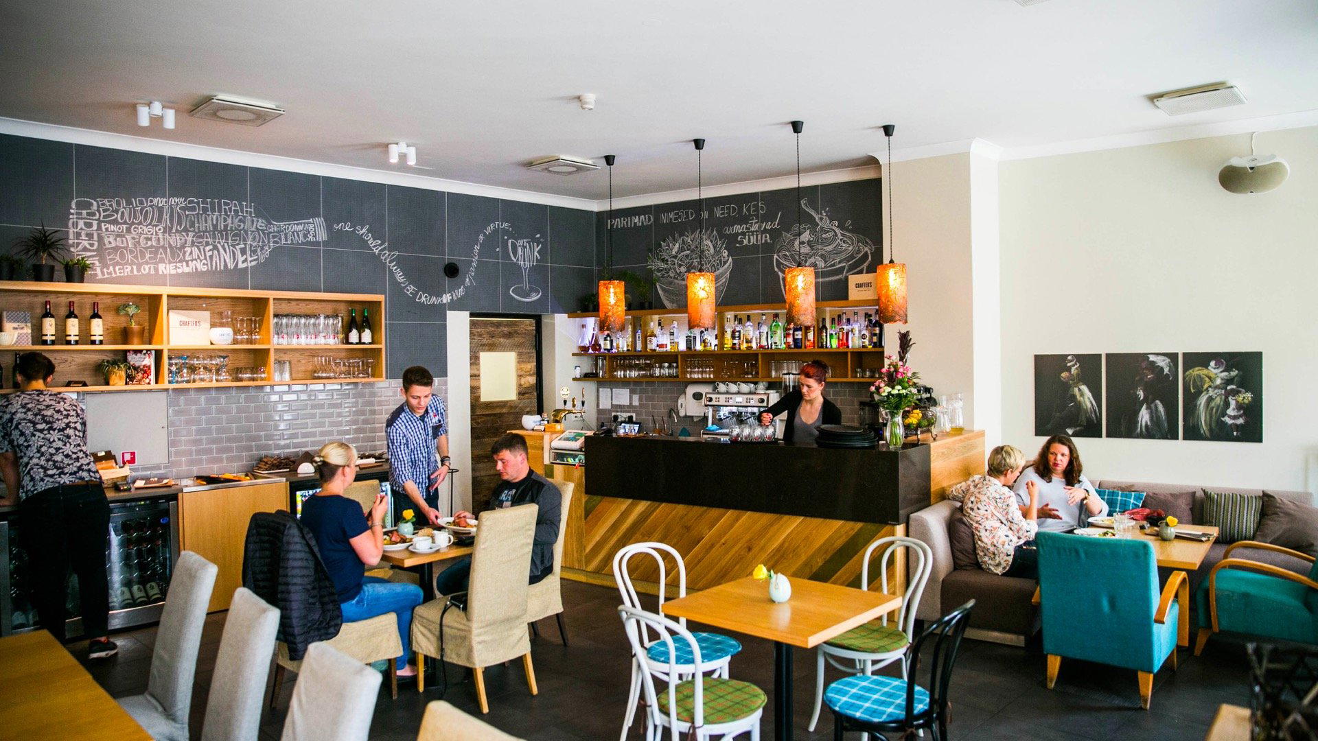 Cafe Truffe restaurant in Tartu, Estonia