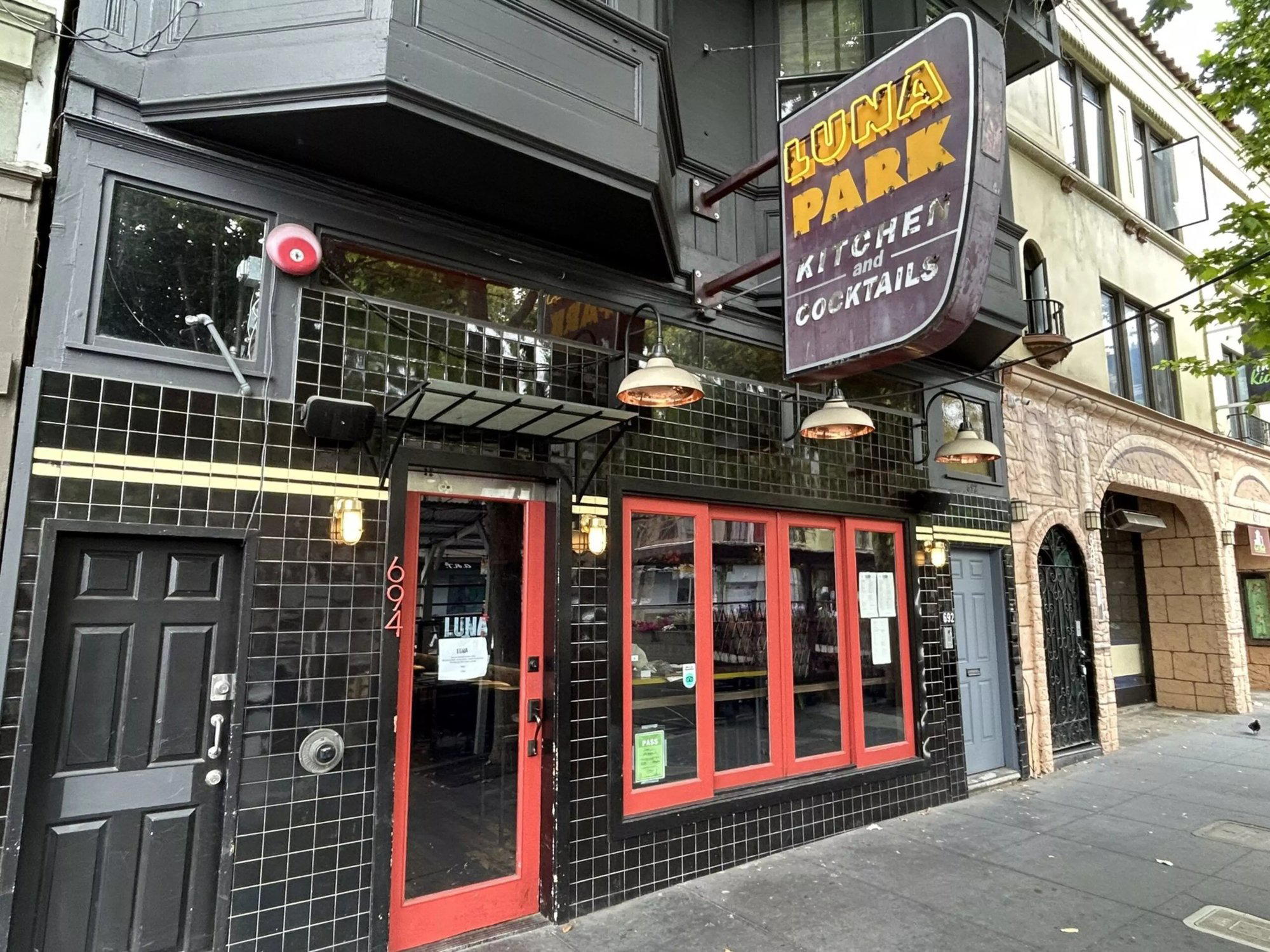 Luna Park restaurant in San Francisco, United States