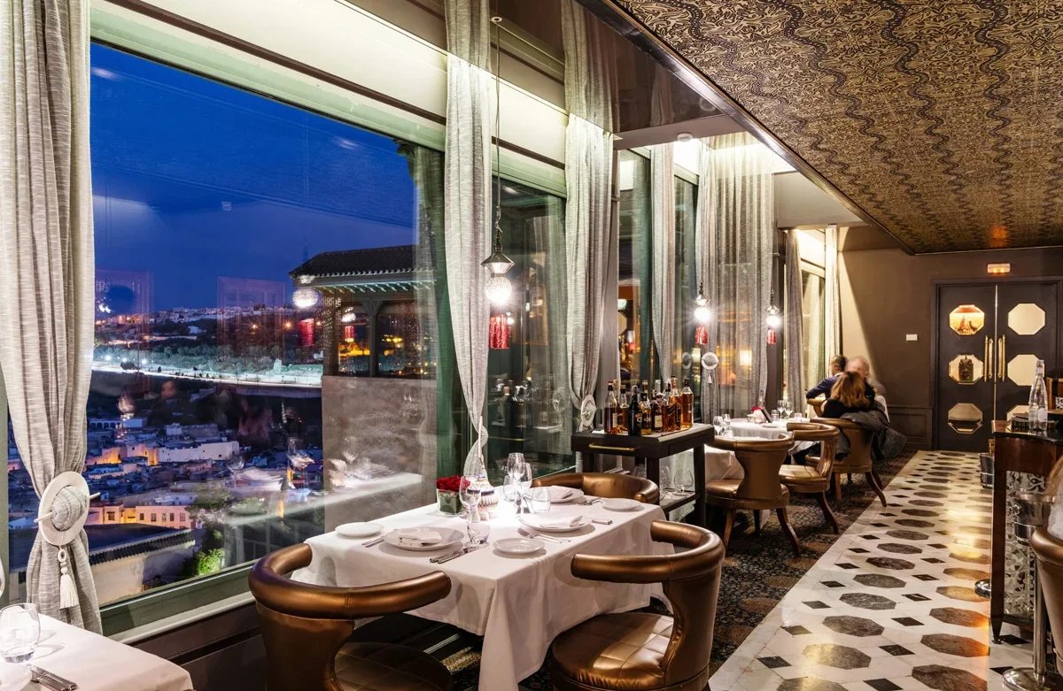 L'Amandier restaurant in Fes, Morocco