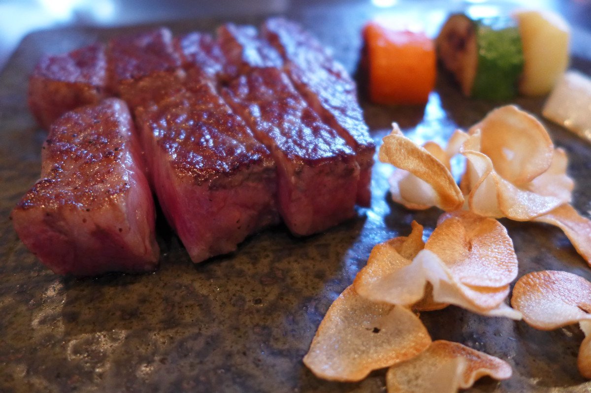 Bifteck Kawamura Ginza restaurant in Tokyo, Japan