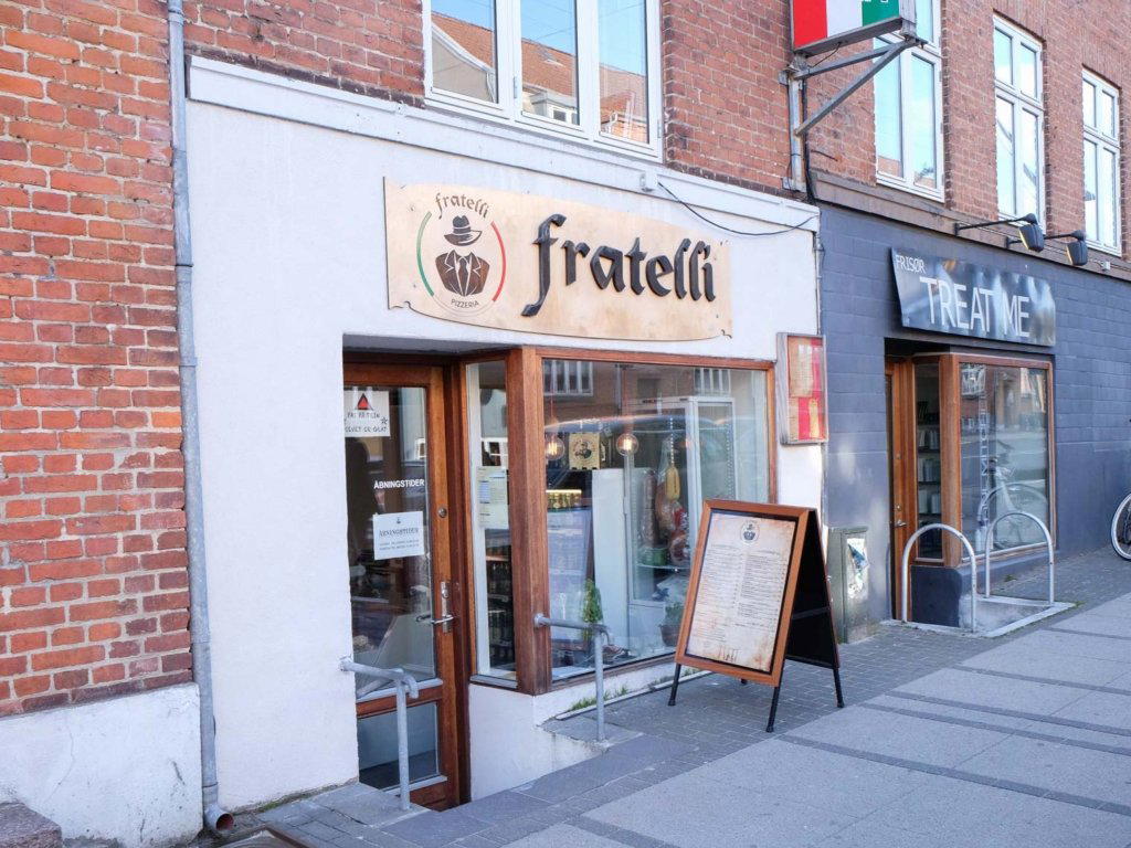 Fratelli Pizzeria restaurant in Aarhus, Denmark