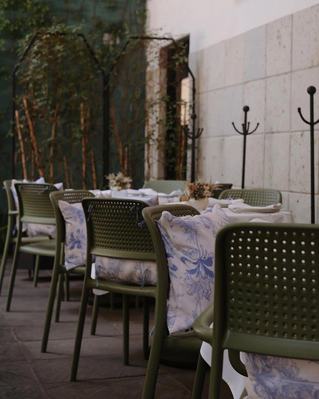 Jardín Alba restaurant in Mexico City, Mexico