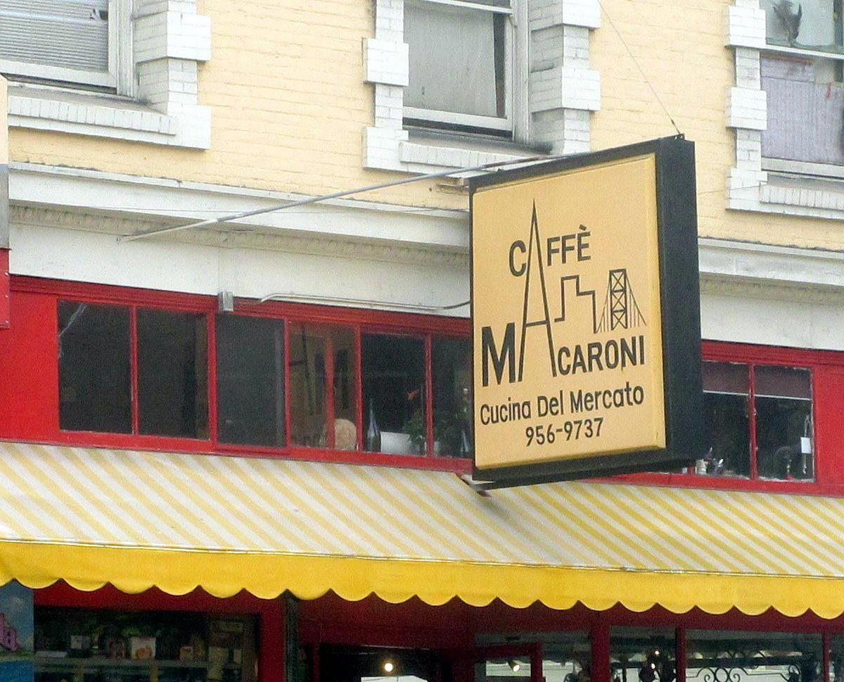 Caffè Macaroni restaurant in San Francisco, United States
