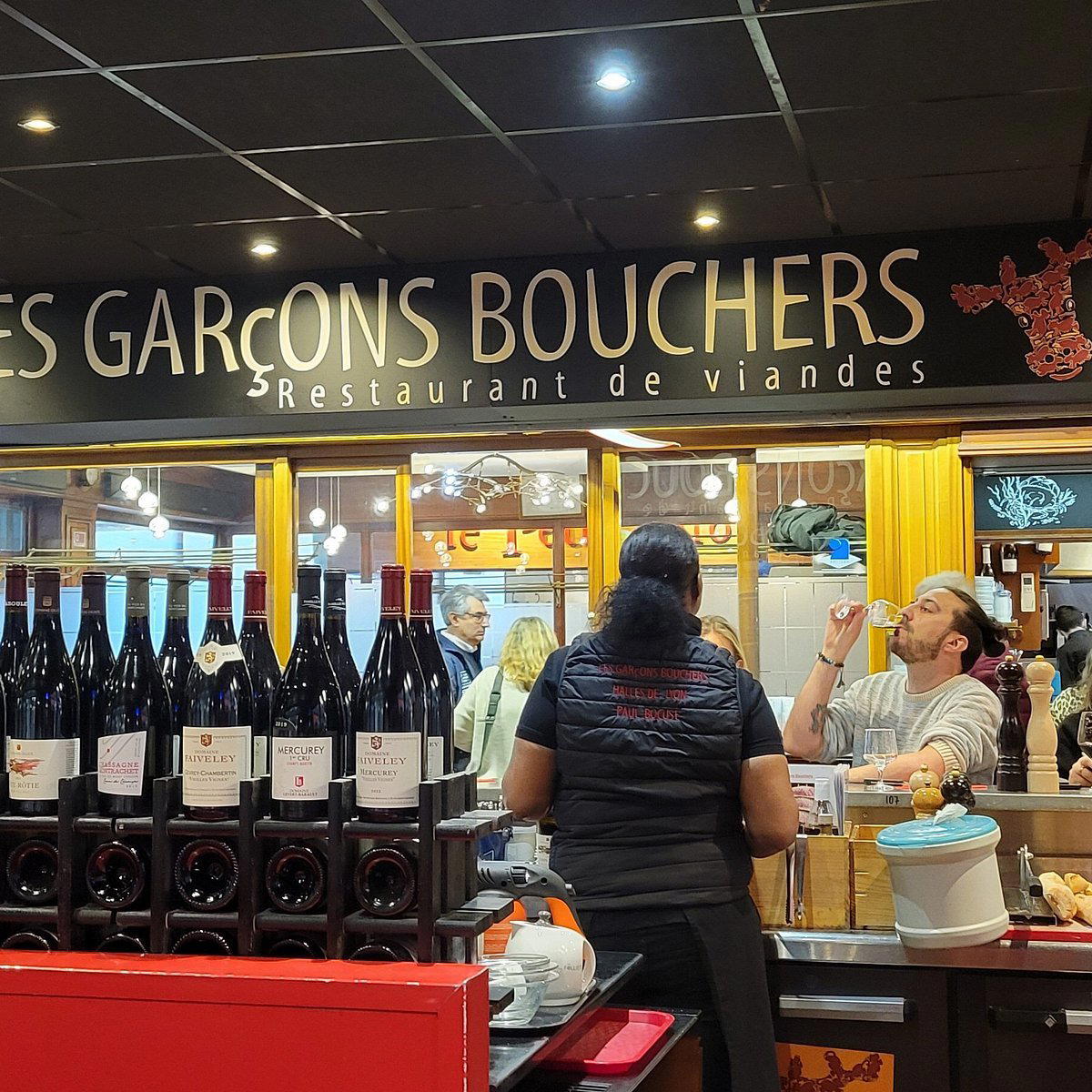 Les Garçons Bouchers restaurant in Lyon, France
