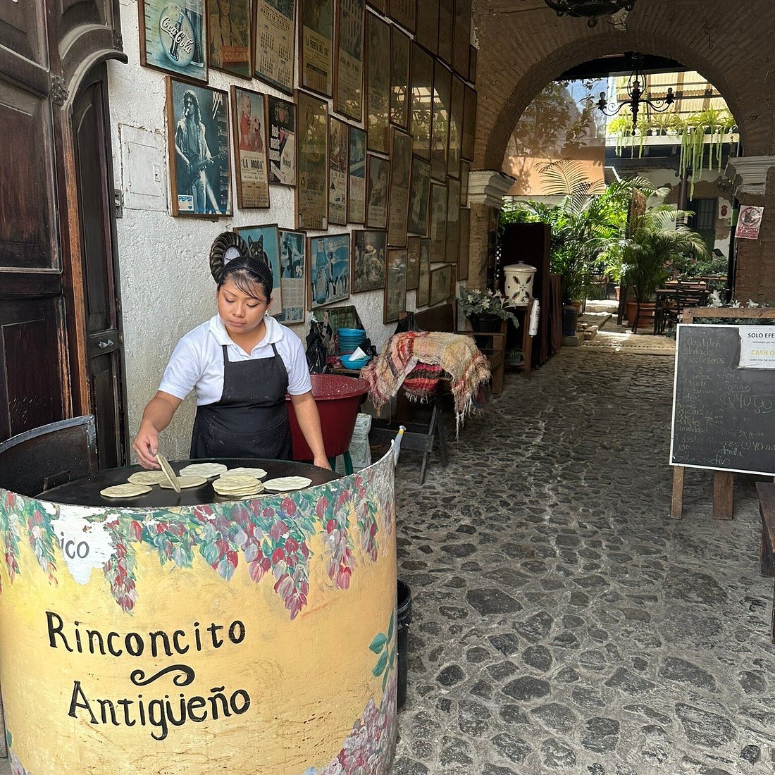 El Rincon Tipico restaurant in Antigua Guatemala, Guatemala