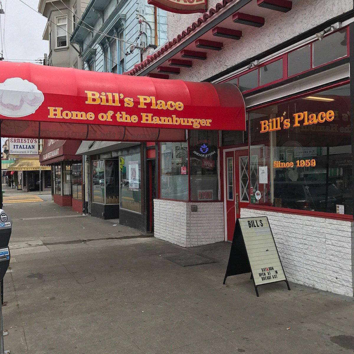 Bill's Place restaurant in San Francisco, United States