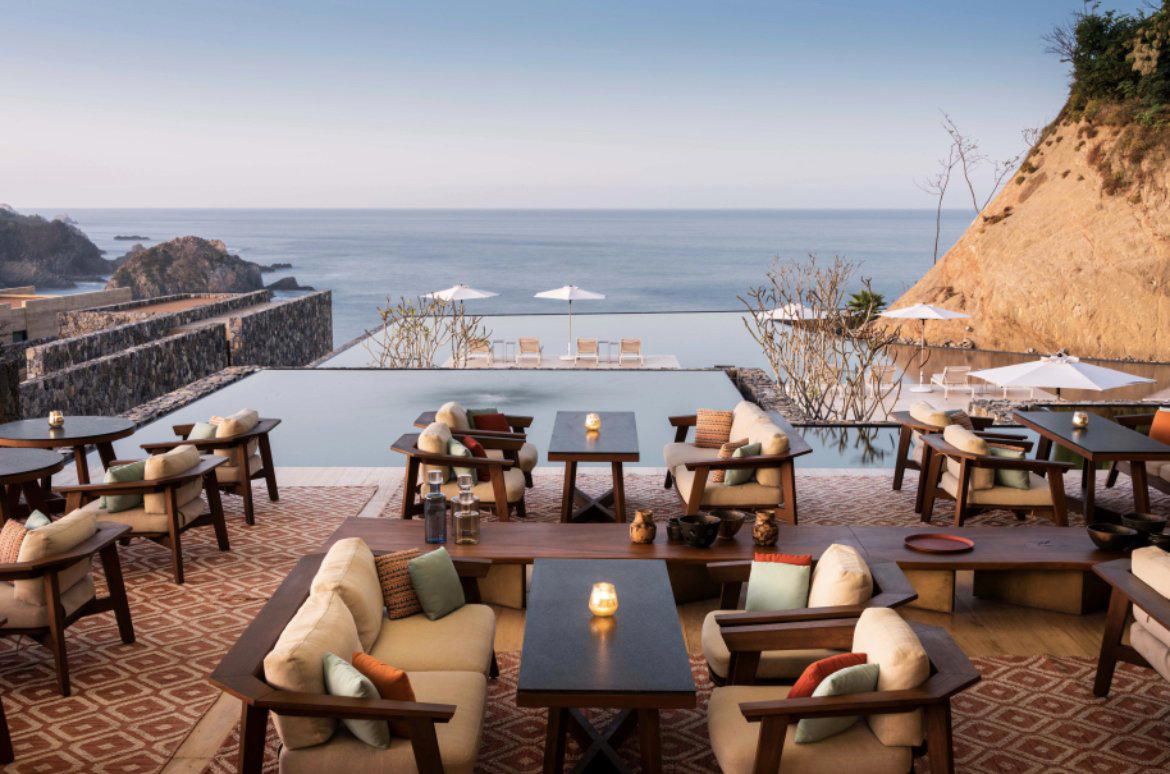 Coyul restaurant in Costalegre, Mexico