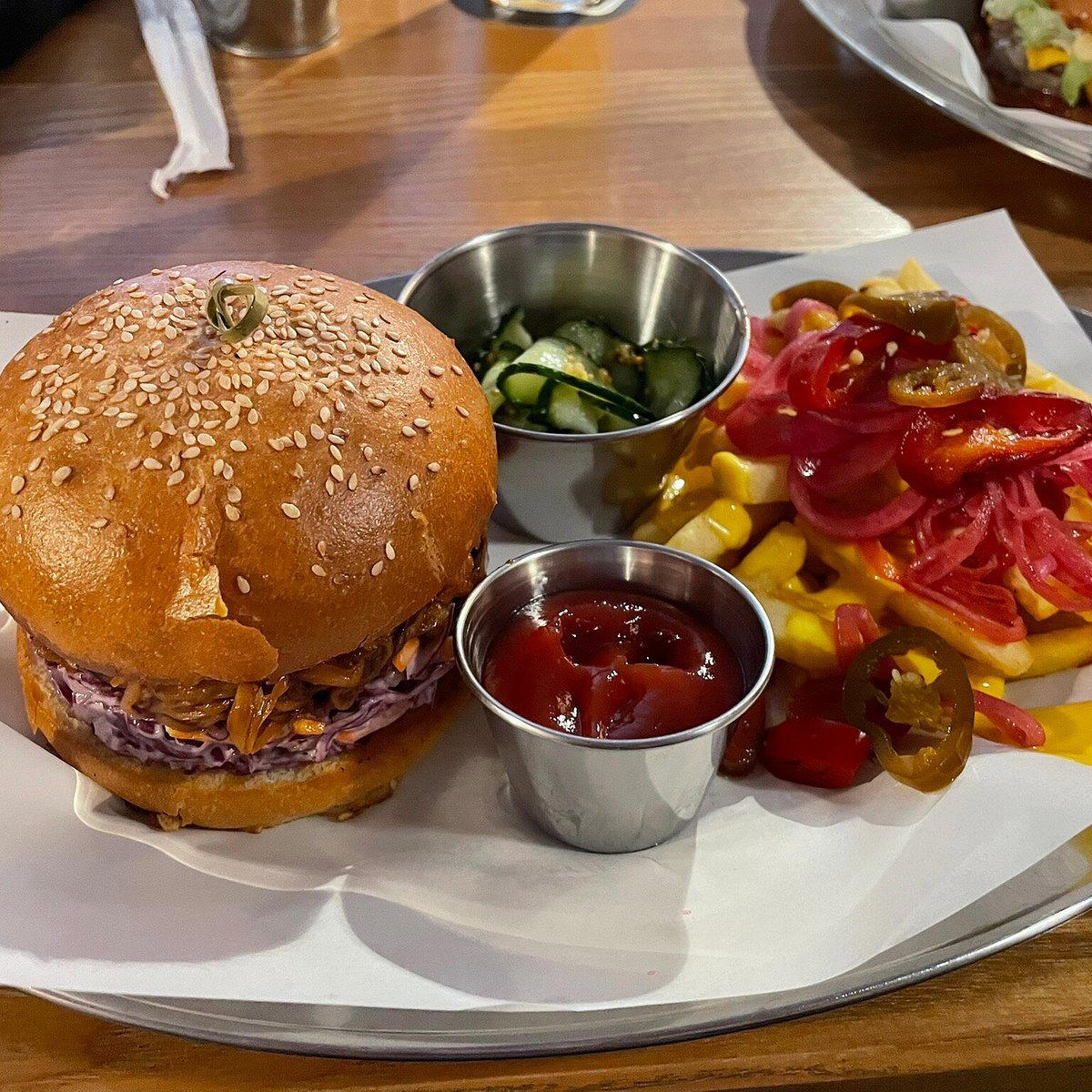 True Burger Bar restaurant in Kyiv, Ukraine
