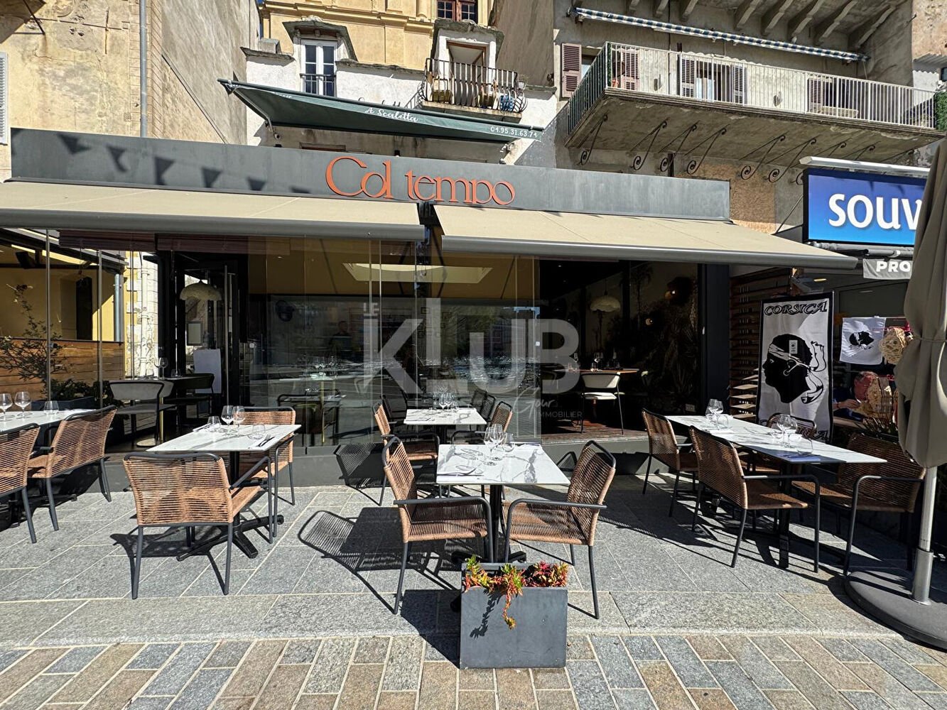Col Tempo restaurant in Bastia, France