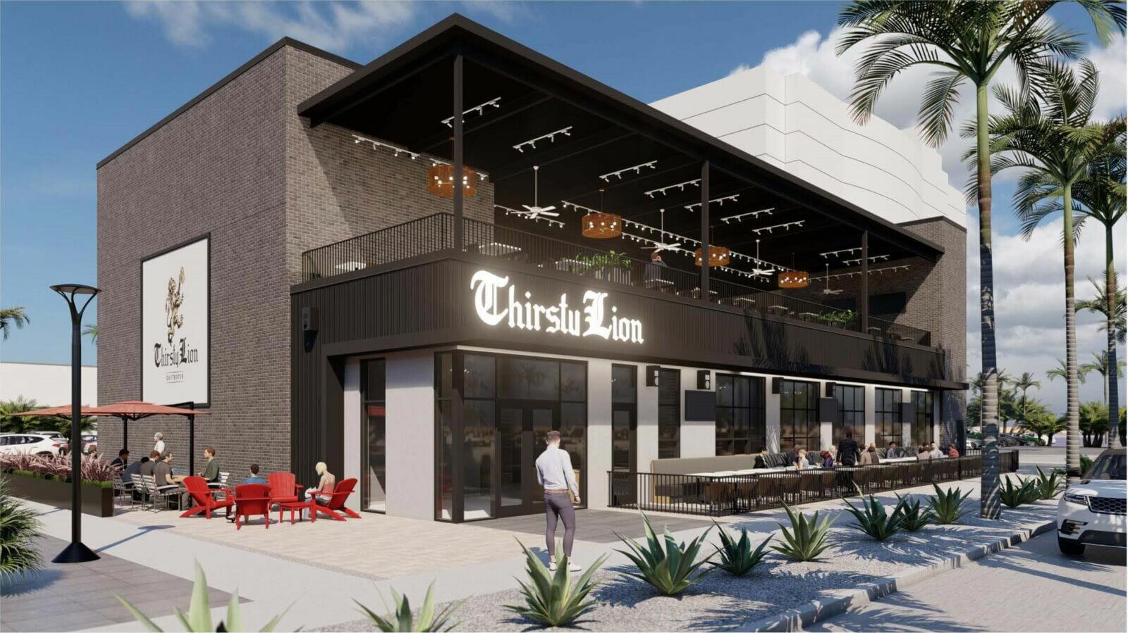 Thirsty Lion restaurant in Glendale, United States