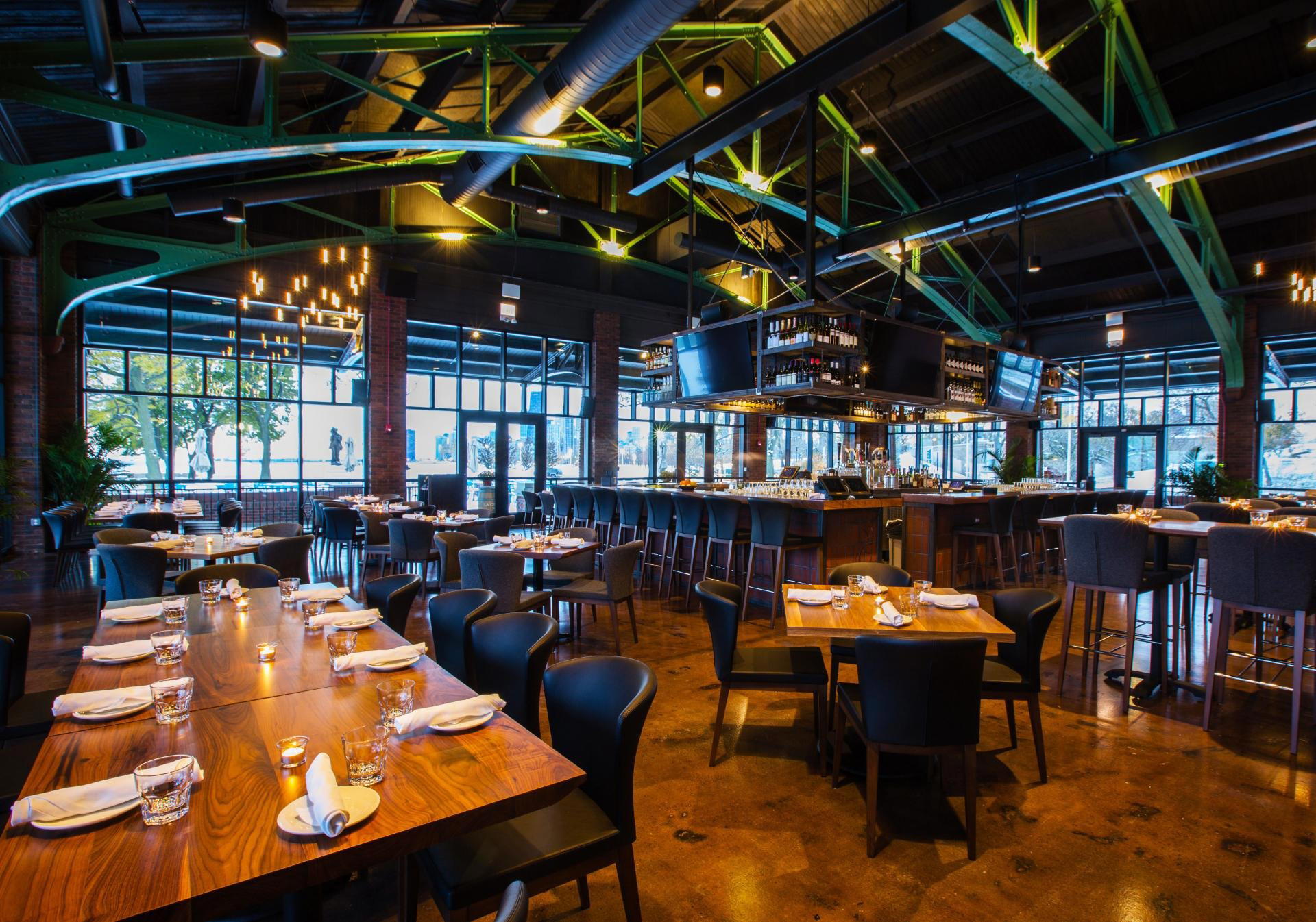 Theater on the Lake restaurant in Chicago, United States