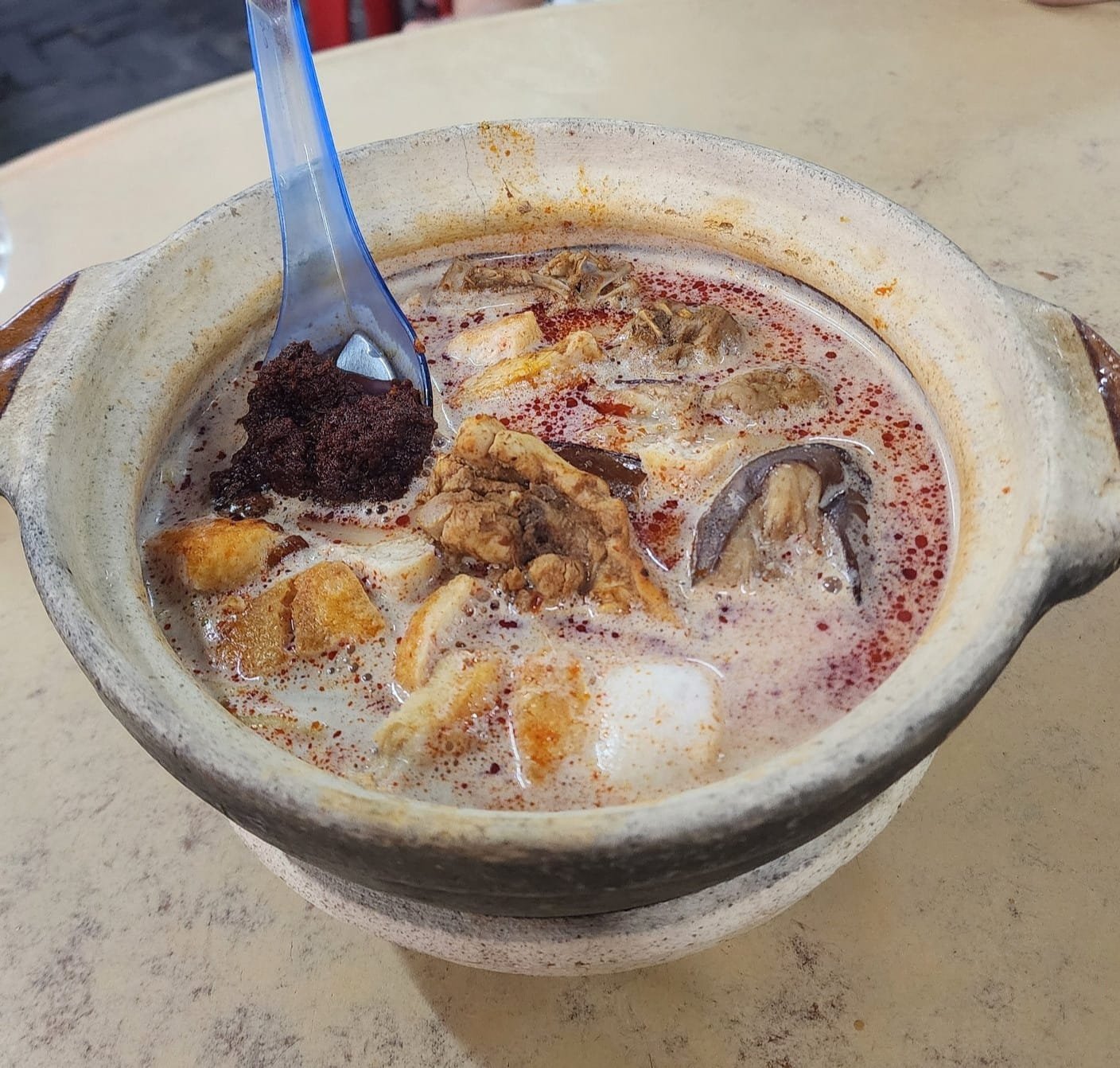 Padang Tembak Claypot Curry Mee, Ayer Itam, Malaysia