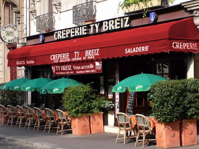Ty Breiz Crêperie, Paris, France