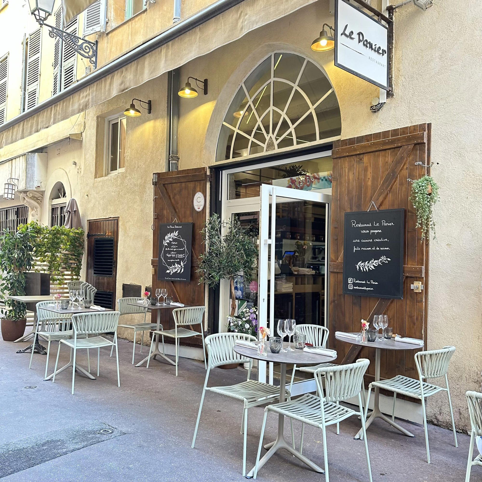 Le Panier restaurant in Nice, France