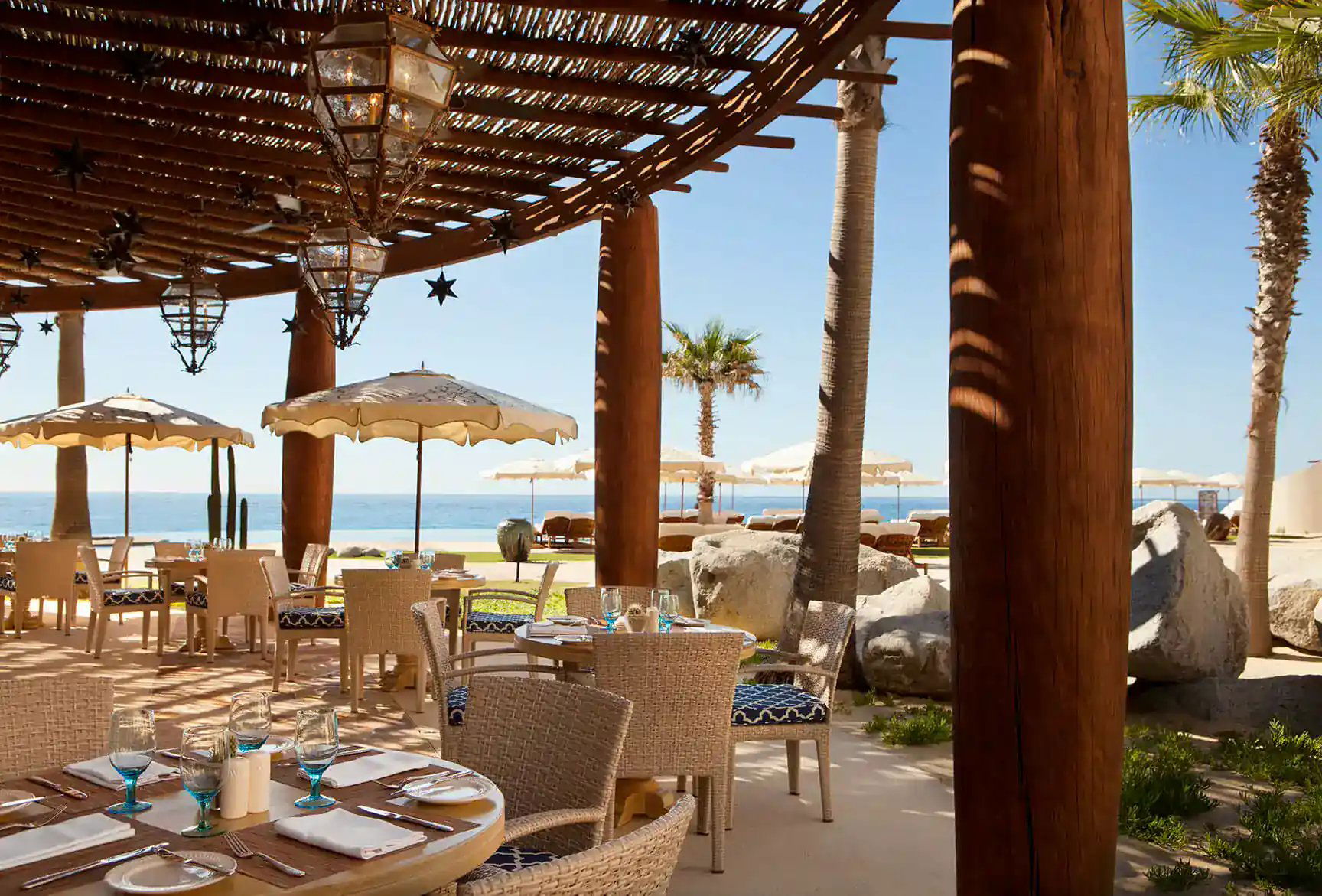 Beach Restaurant - Waldorf Astoria Los Cabos Pedregal, Restaurant in Cabo San Lucas
