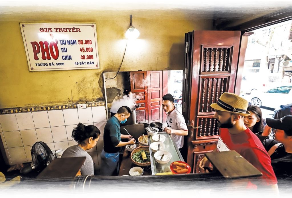 Pho Gia Truyen 49 Bat Dan restaurant in Hanoi, Vietnam