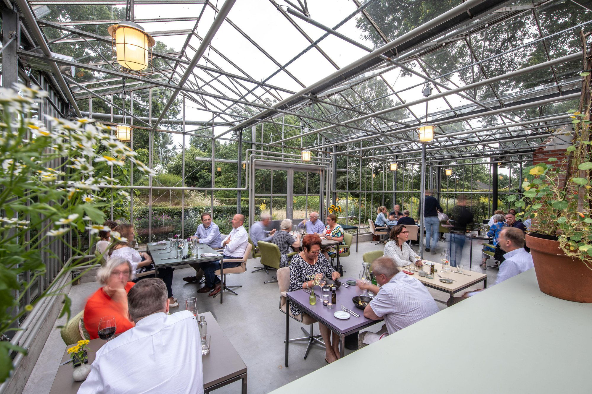 De Tuinkamer, Restaurant in Schuinesloot