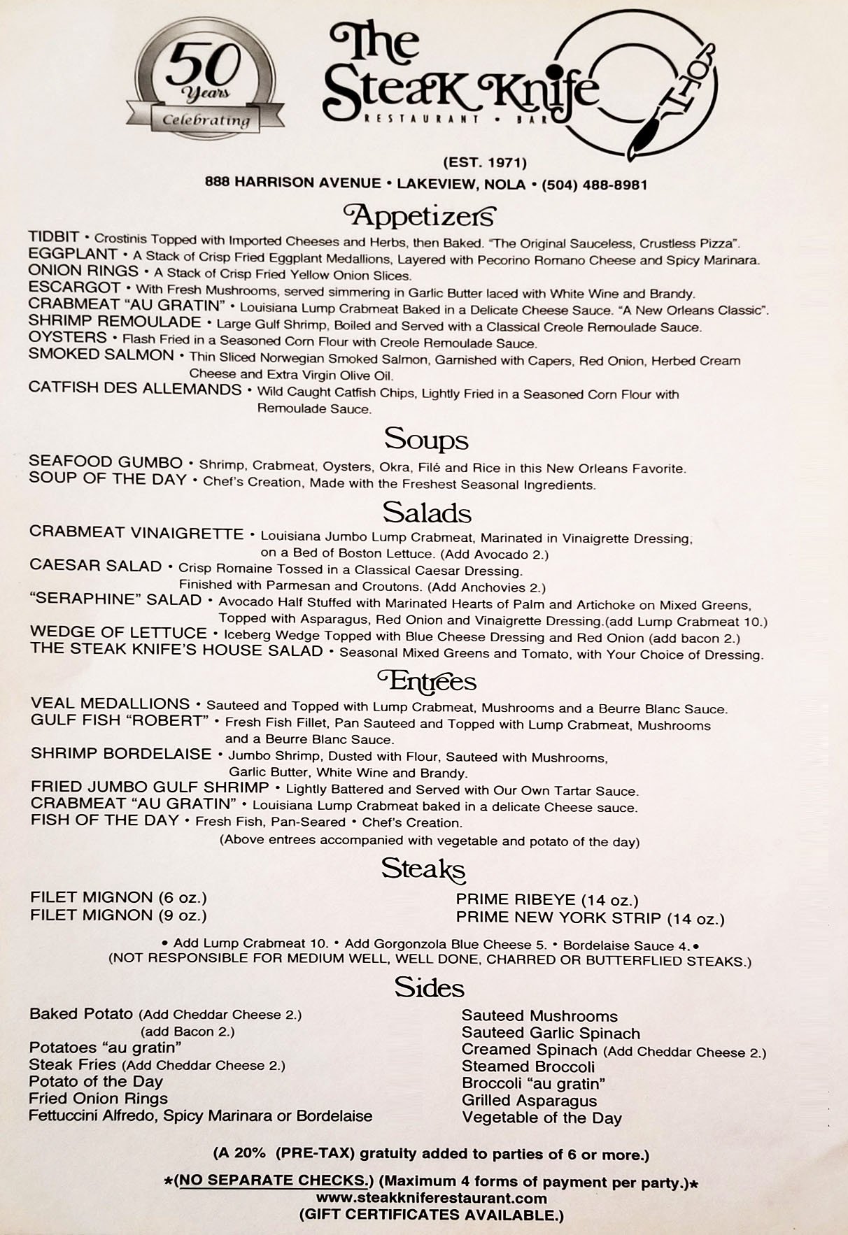 Steak Knife Restaurant