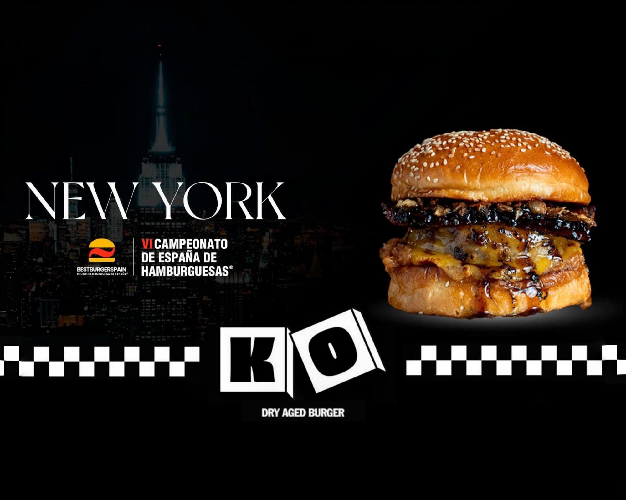KO Burger restaurant in Gijón, Spain