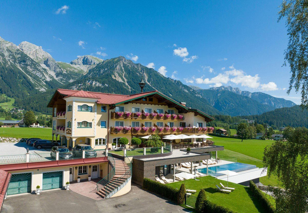 Ennstalerhof restaurant in Ramsau Am Dachstein, Austria