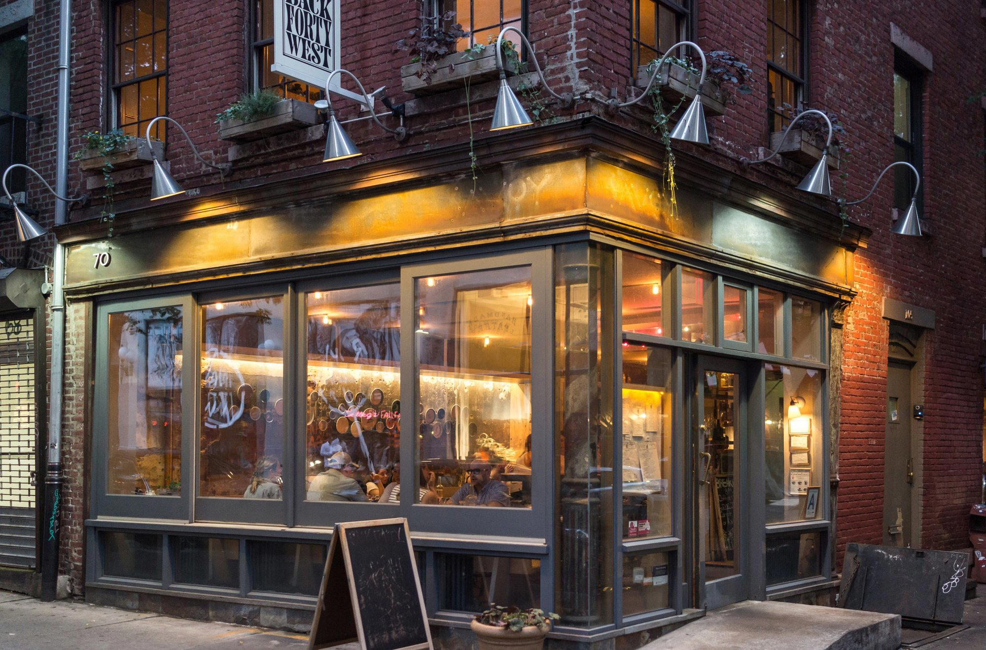 Back Forty restaurant in New York City, United States