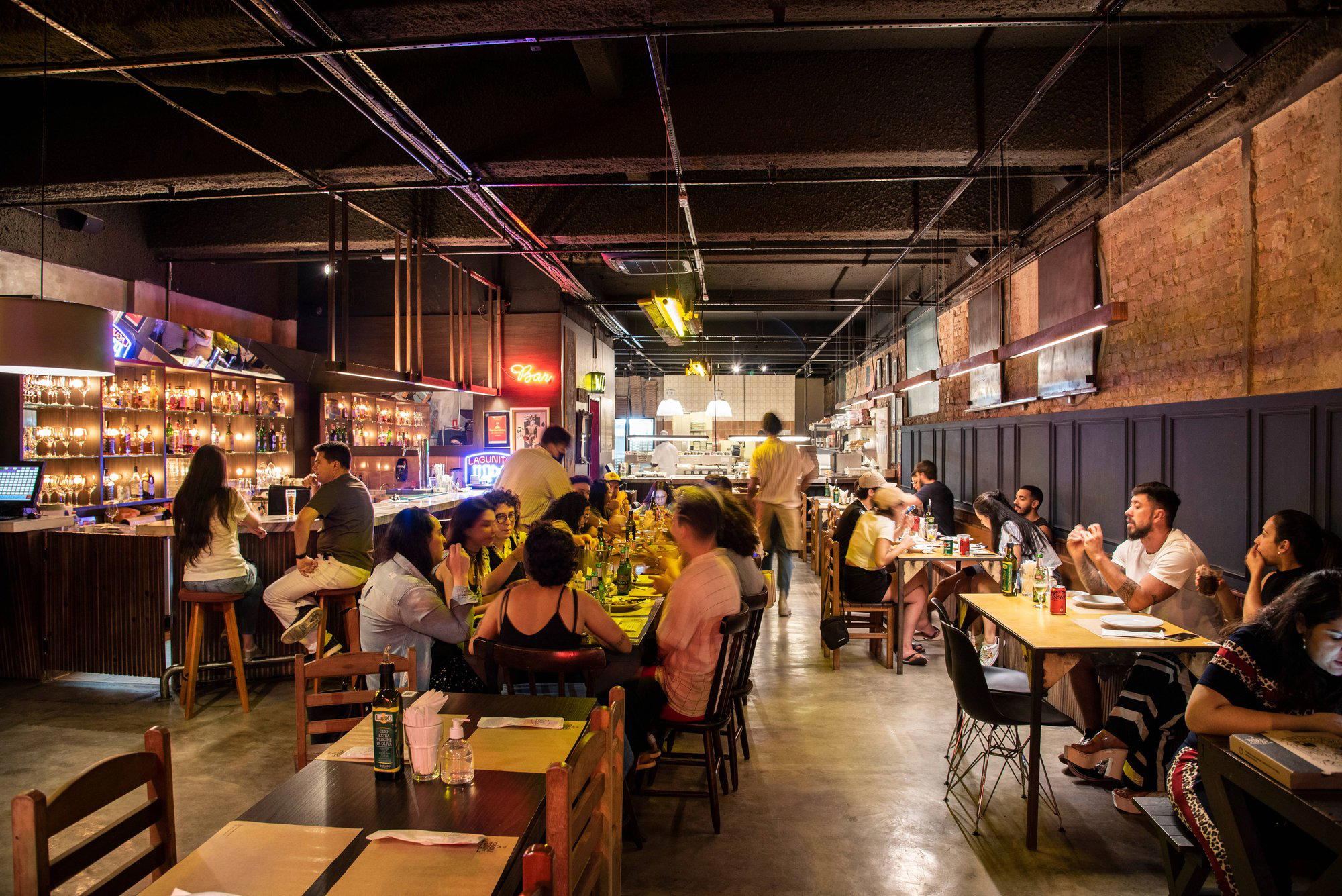 A Pizza da Mooca restaurant in São Paulo, Brazil
