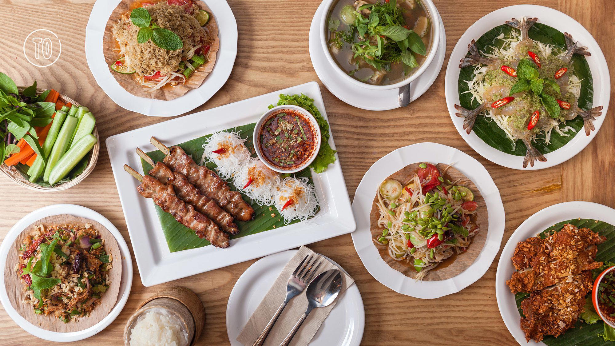 Somtum Der restaurant in Bangkok, Thailand