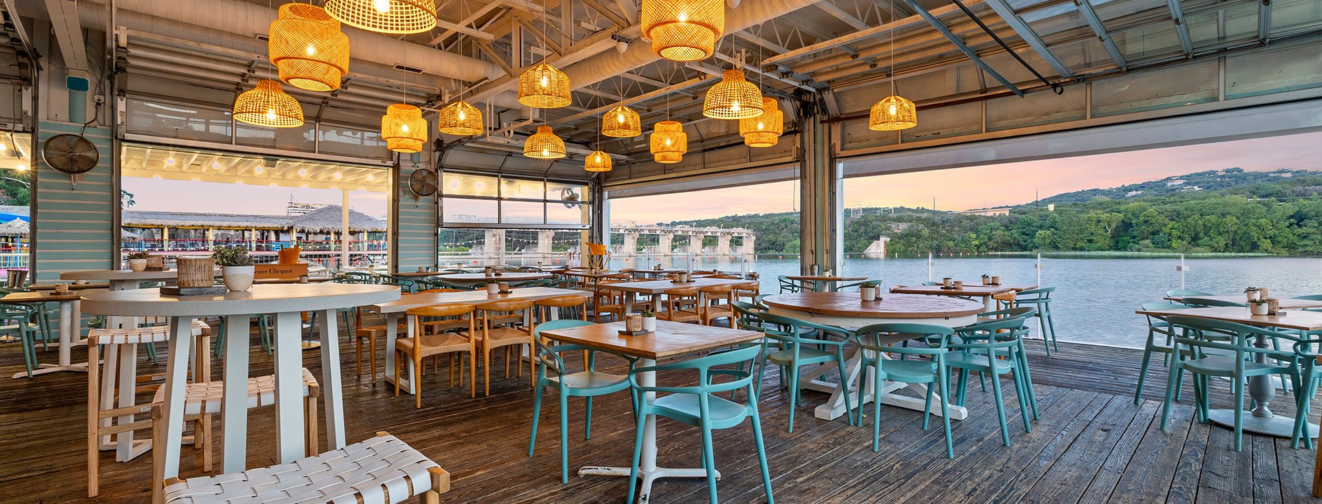 Quince Lakehouse restaurant in Austin, United States