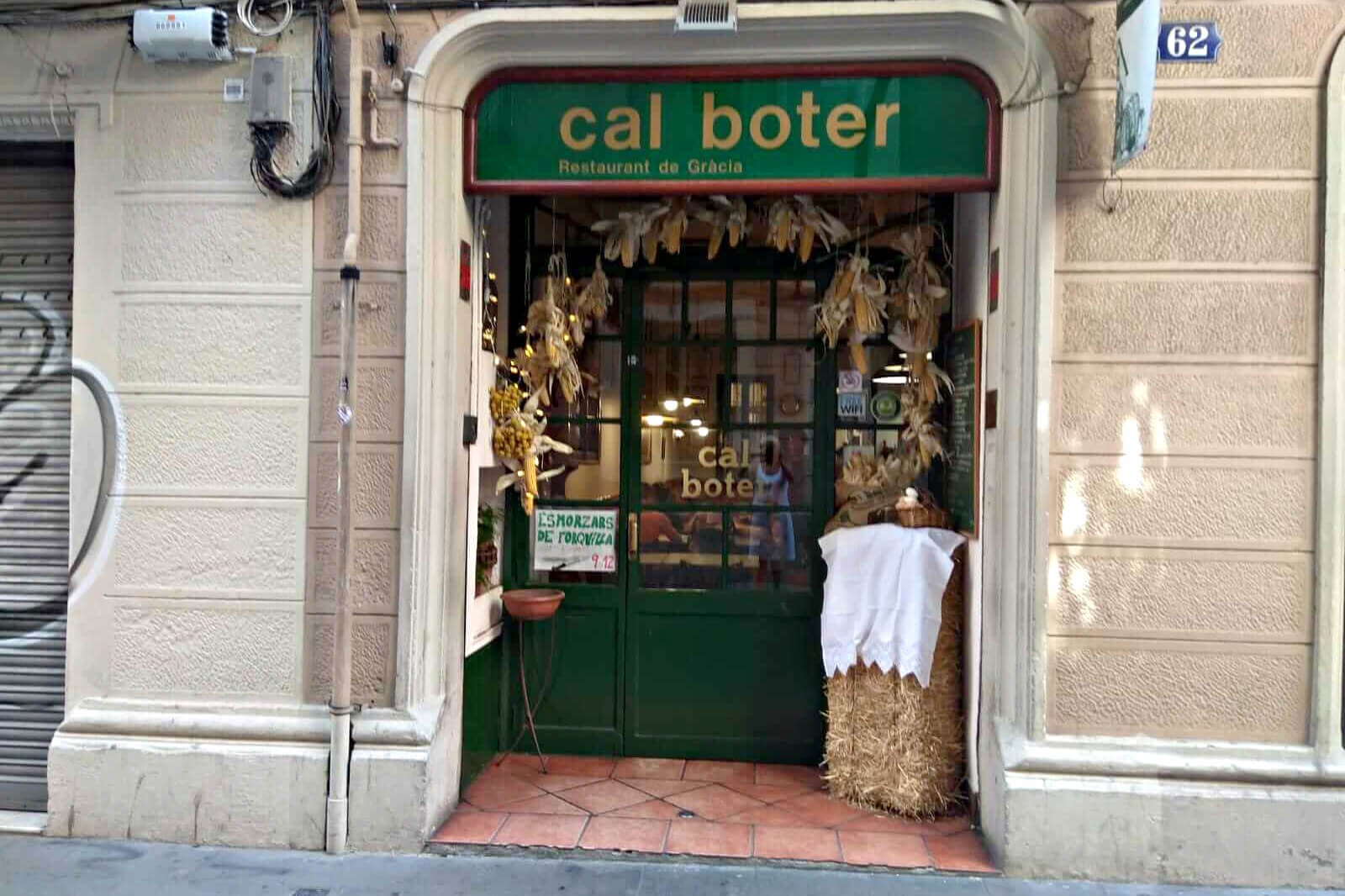 Cal Boter, Restaurant in Barcelona