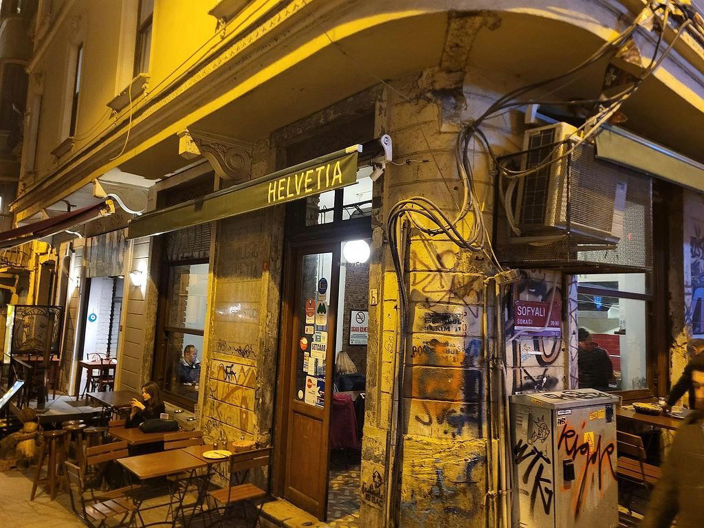 Helvetia restaurant in Istanbul, Turkey