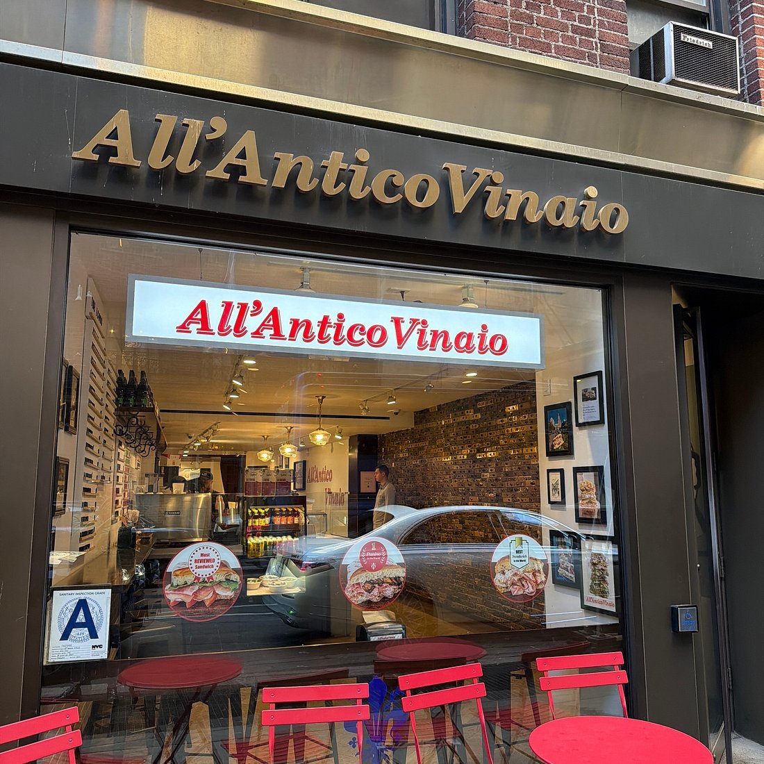 All'Antico Vinaio restaurant in New York City, United States