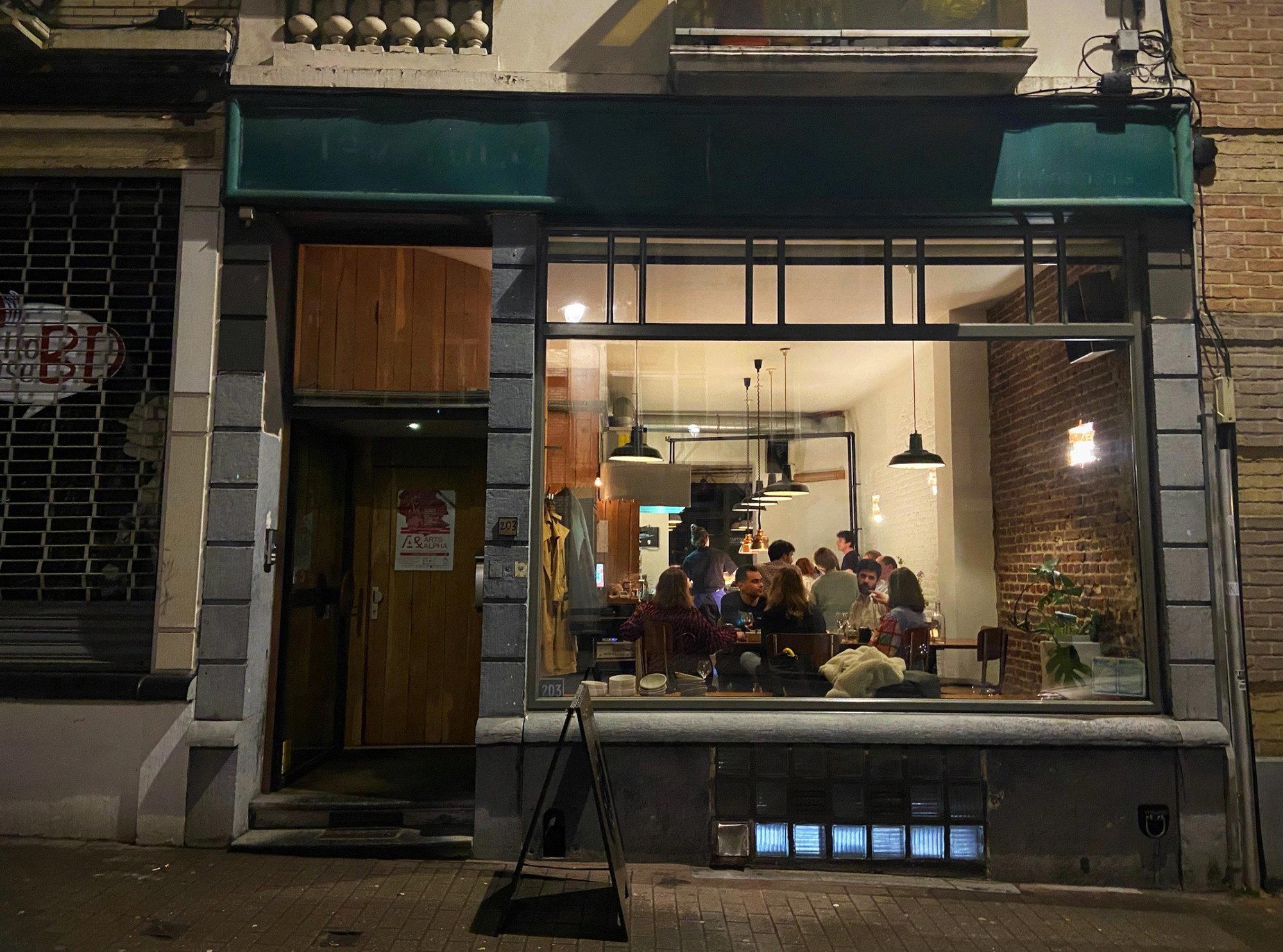 Le 203 restaurant in Sint Gillis, Belgium