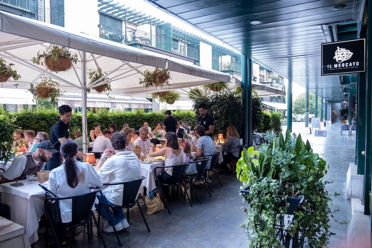 Il Mercato restaurant in Lisbon, Portugal