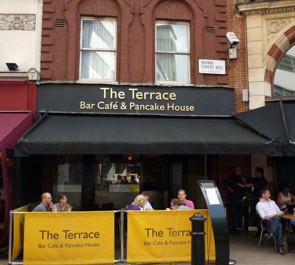 The Terrace on Holland Street restaurant in London, United Kingdom