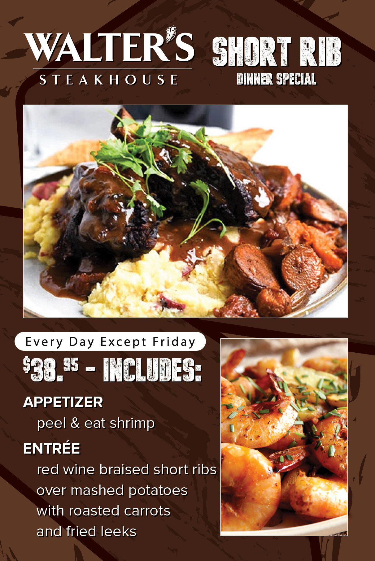 Walter's Steakhouse restaurant in Wilmington, United States