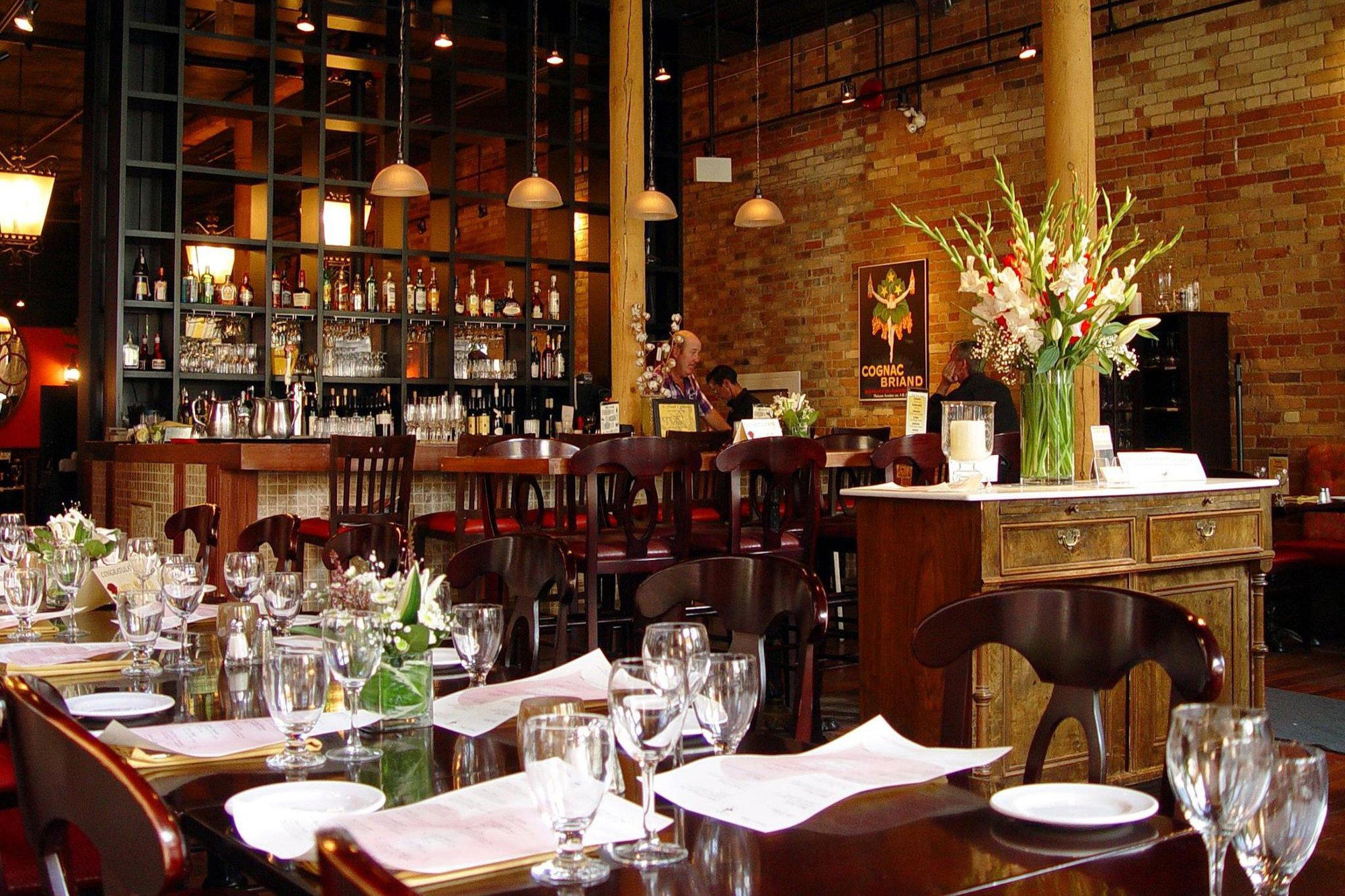Le Papillon On Front restaurant in Toronto, Canada