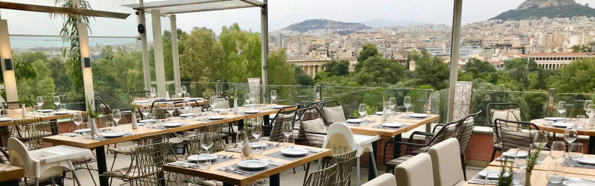 Hill Athens restaurant in Athens, Greece