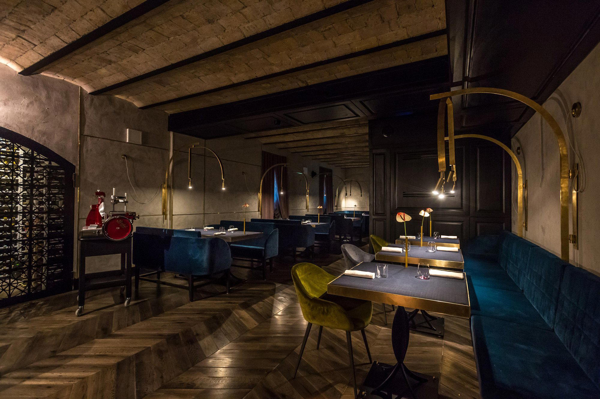 All'Oro restaurant in Rom, Italy
