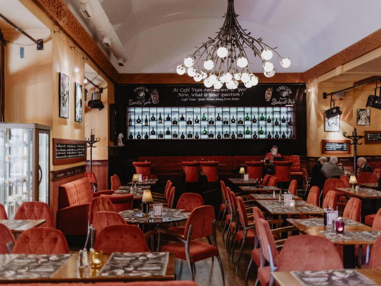 Café Vian Liszt Ferenc tér, Budapest, Hungary