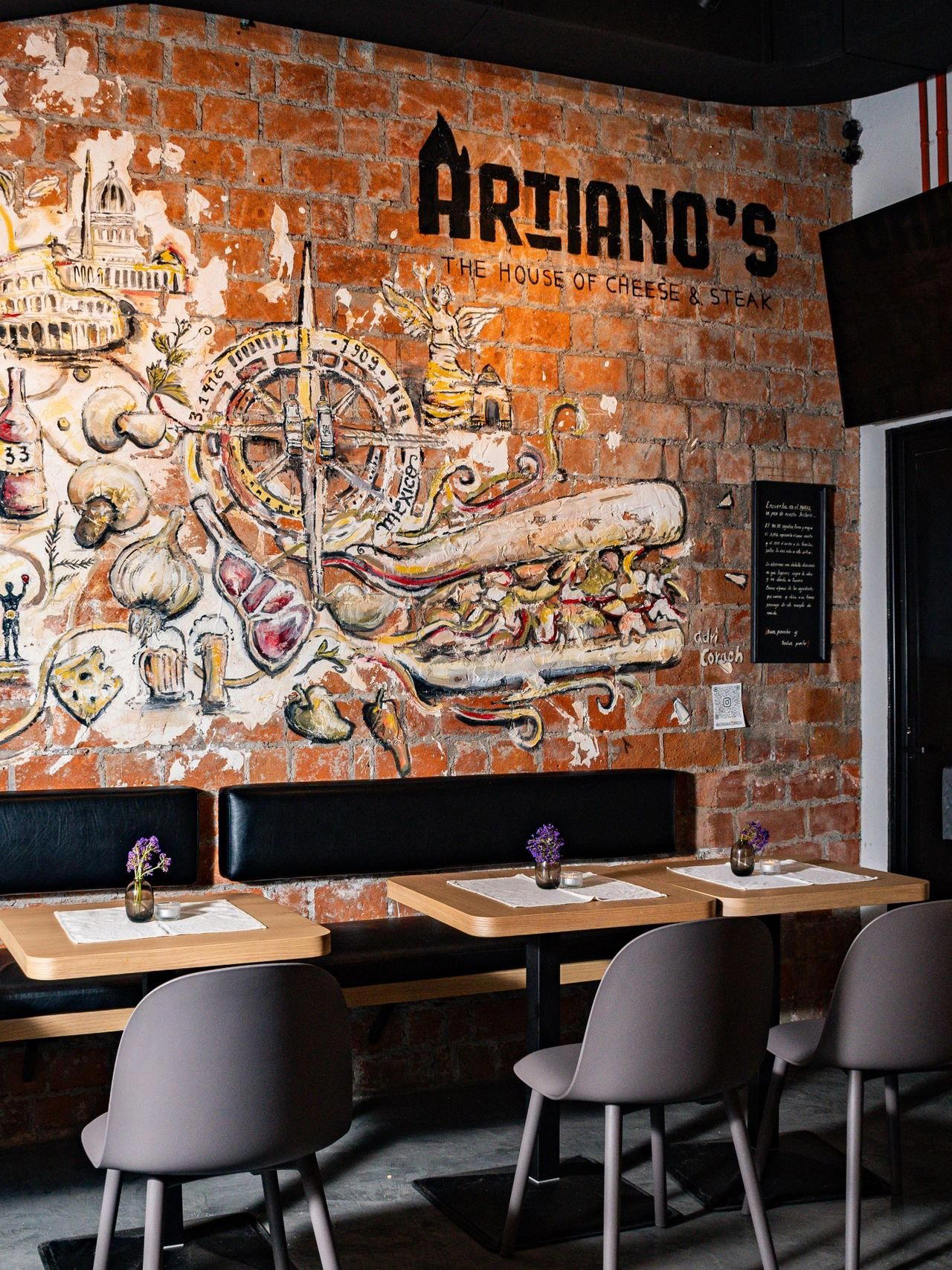 Artiano's restaurant in Mexico City, Mexico