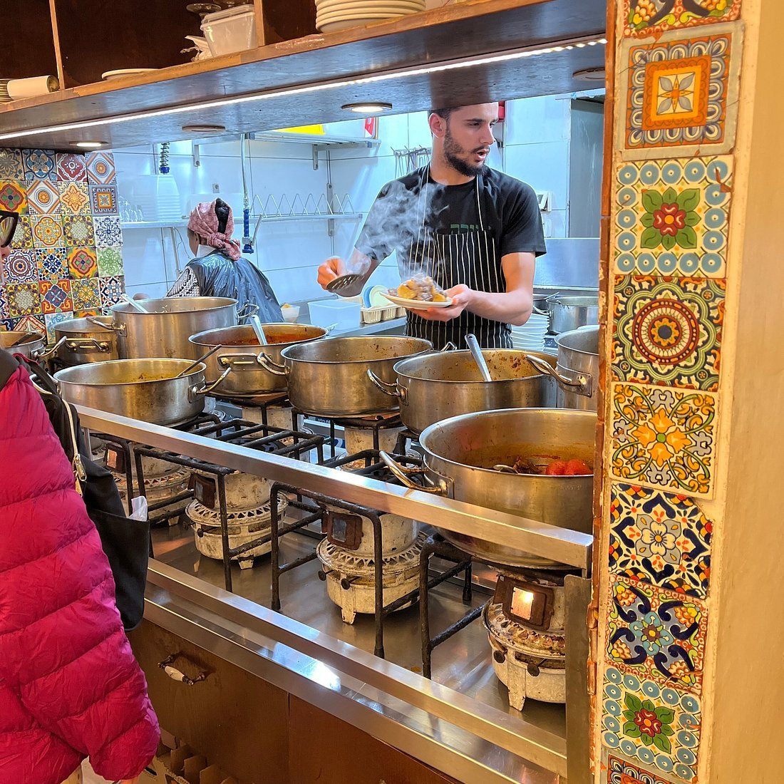 Azura restaurant in Jerusalem, Israel