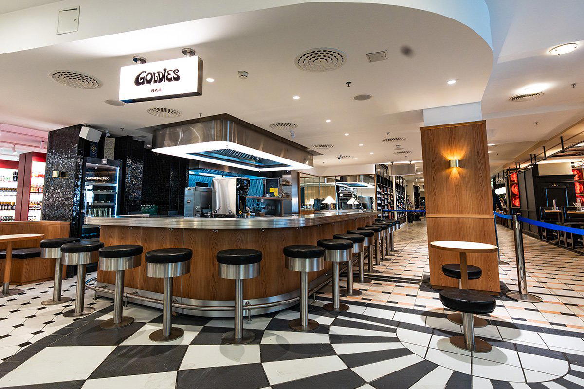 Goldies Bar restaurant in Berlin, Germany