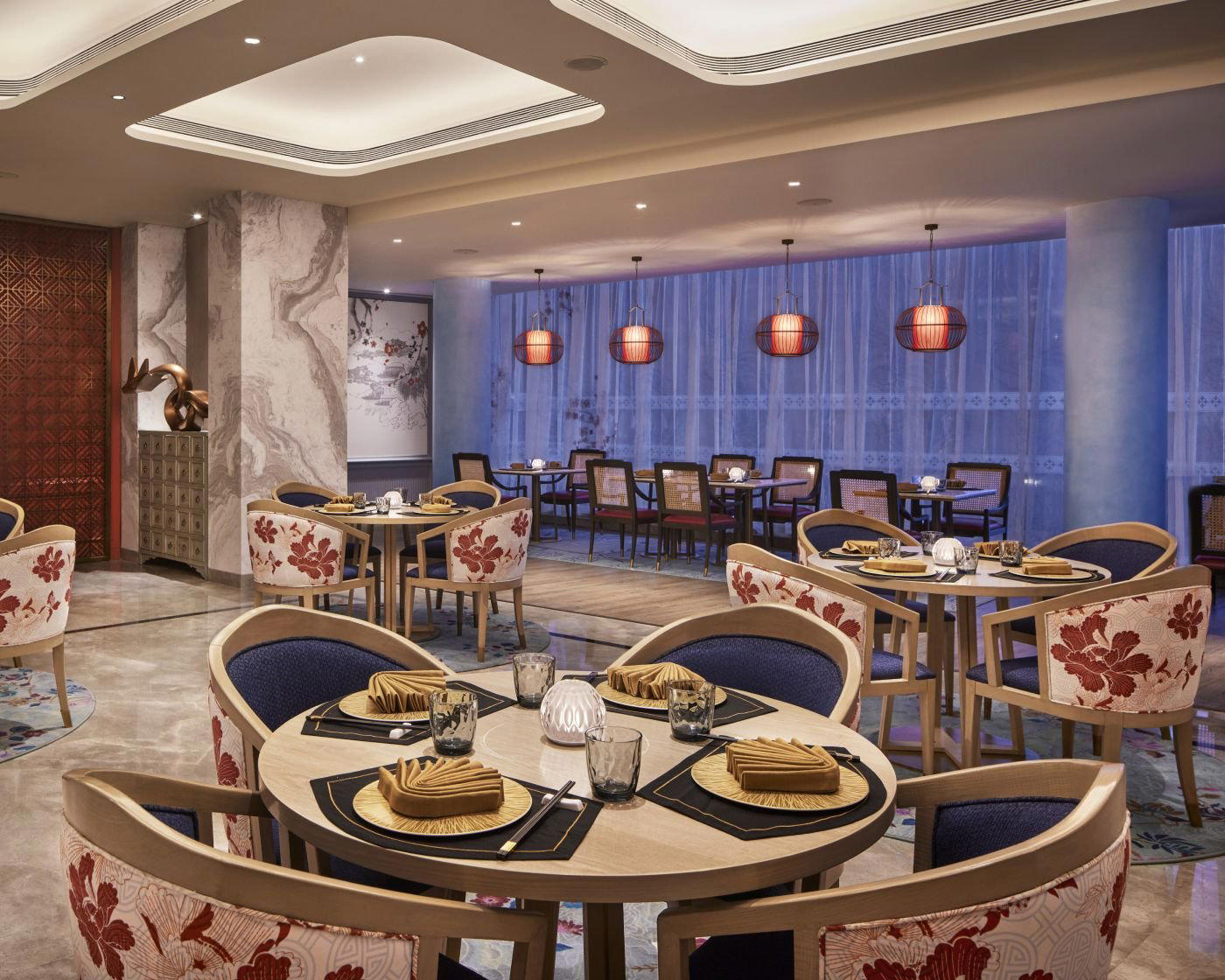Oriental Pavilion restaurant in Jaipur