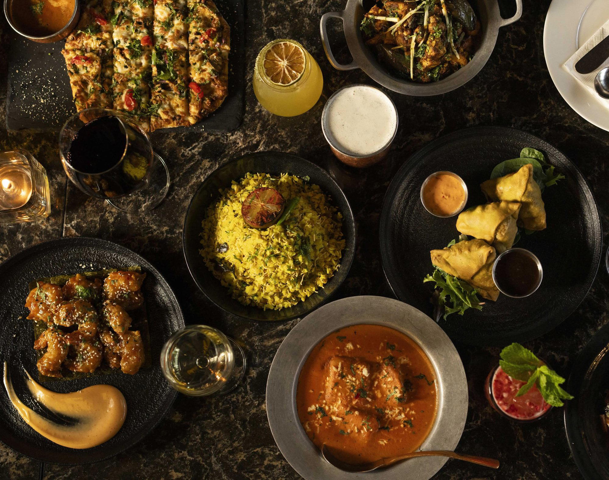 Tasty Indian Bistro restaurant in Vancouver, Canada