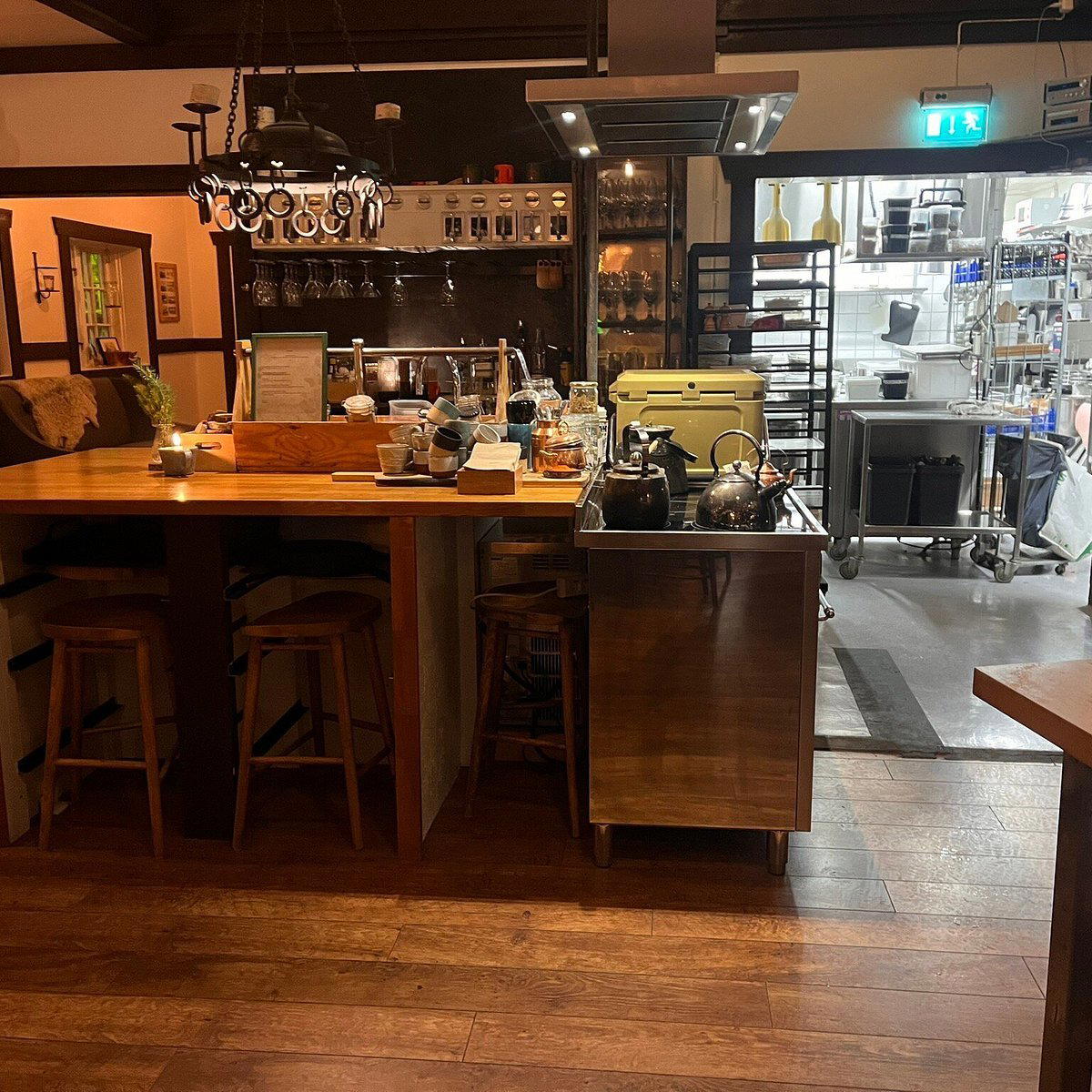 Flammans Skafferi restaurant in Storlien, Sweden
