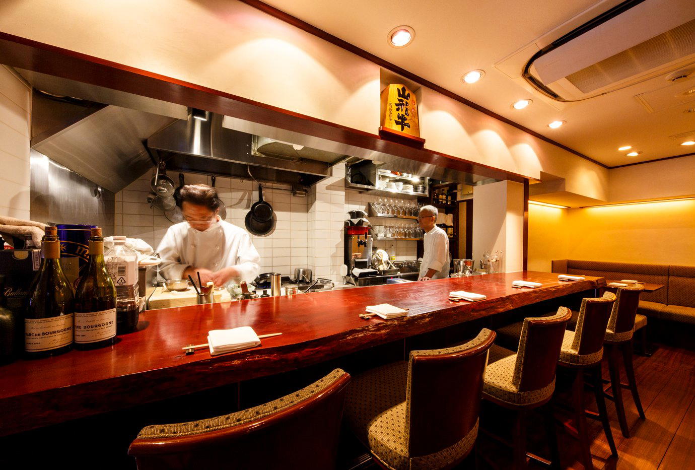 Kato Gyuniku-ten Ginza restaurant in Tokyo, Japan