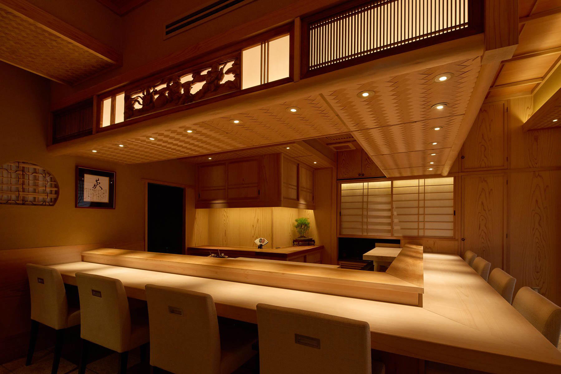Hanabusa restaurant in Tokyo, Japan