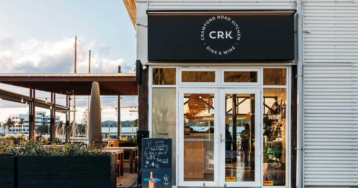 Crawford Road Kitchen restaurant in Gisborne